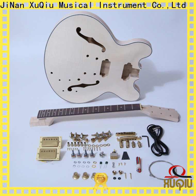 Wholesale double neck guitar kit sngk044 for sale for performance