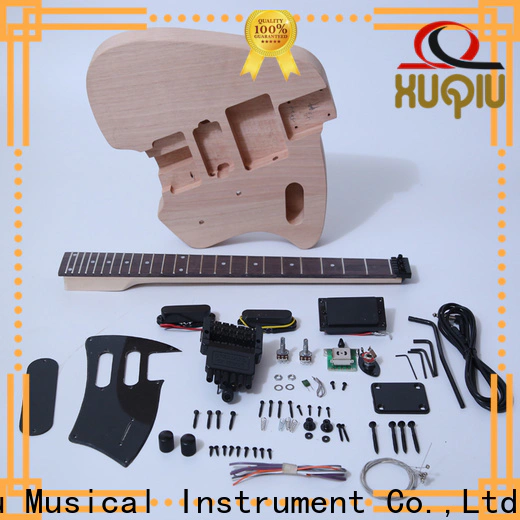 XuQiu Wholesale semi hollow guitar kit for sale for beginner