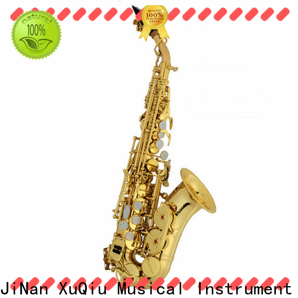 XuQiu high end curved soprano saxophone prices for sale for kids