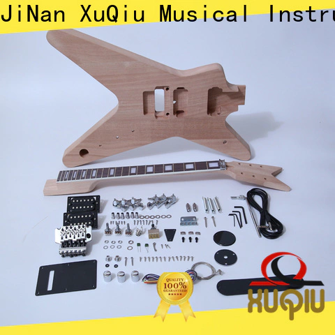 XuQiu sngk063w flying v guitar kit factory for concert