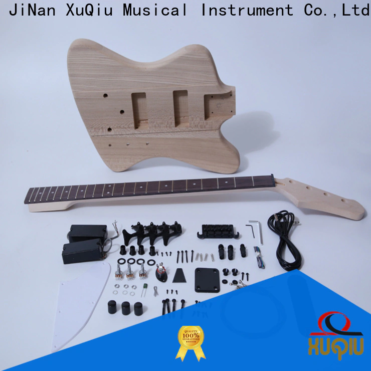 XuQiu snbk014 hollow body bass guitar kit manufacturers for student