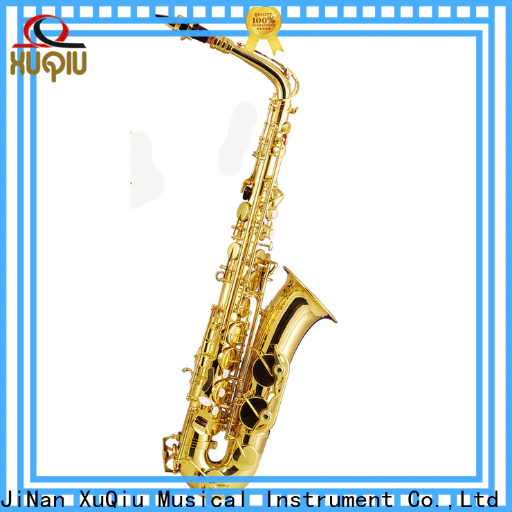 XuQiu silver intermediate alto saxophone for sale for business for student
