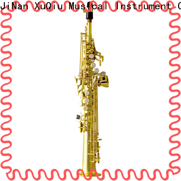 XuQiu custom straight soprano saxophone for business for kids