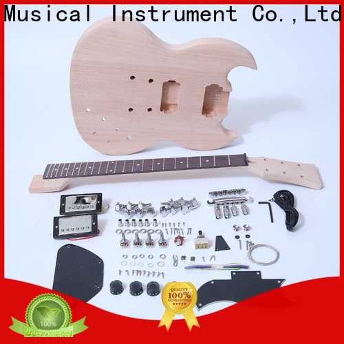 XuQiu sngk011 neck through guitar kit company for beginner