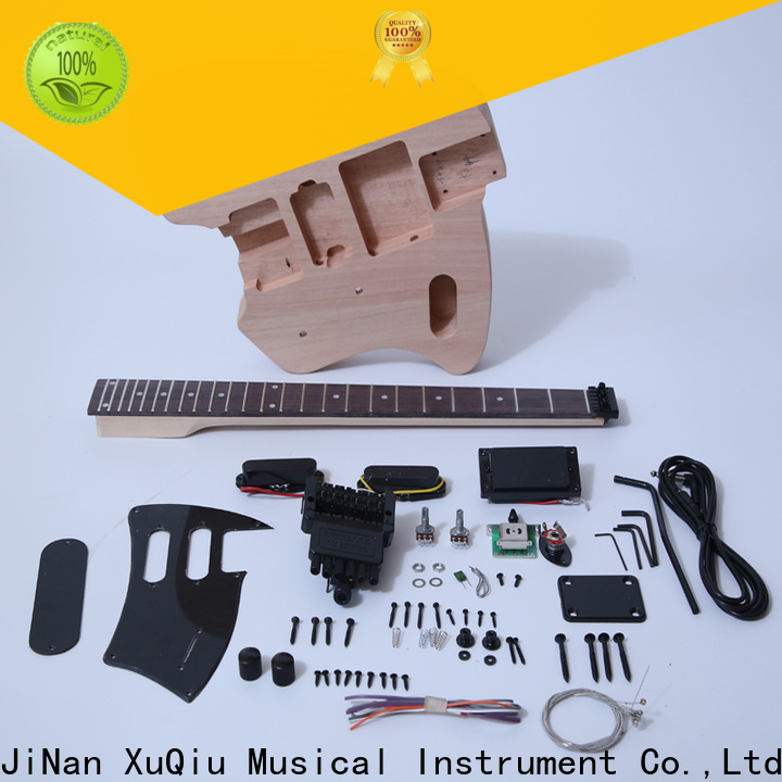 XuQiu unfinished neck through guitar kit for sale for concert