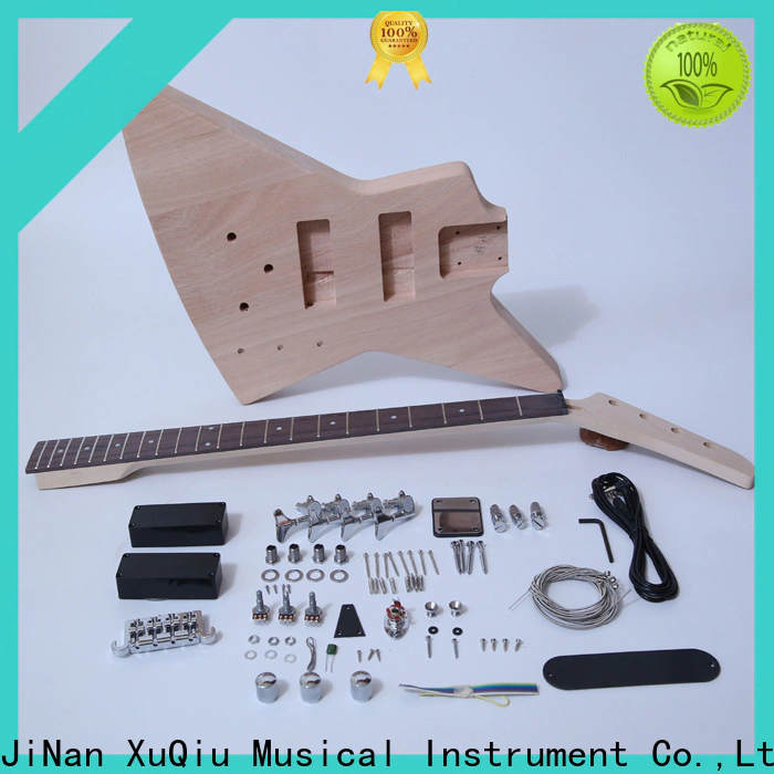 XuQiu telecaster bass guitar build kits suppliers for beginner