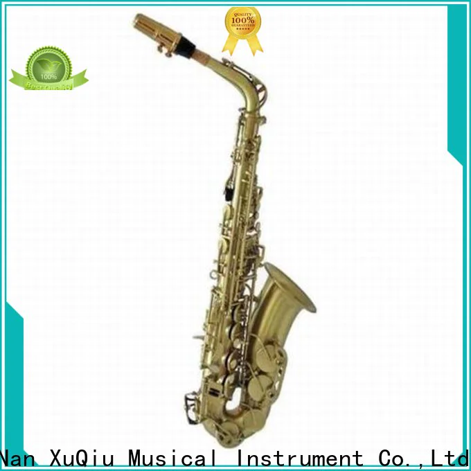 XuQiu silver cheap alto saxophone factory for beginner