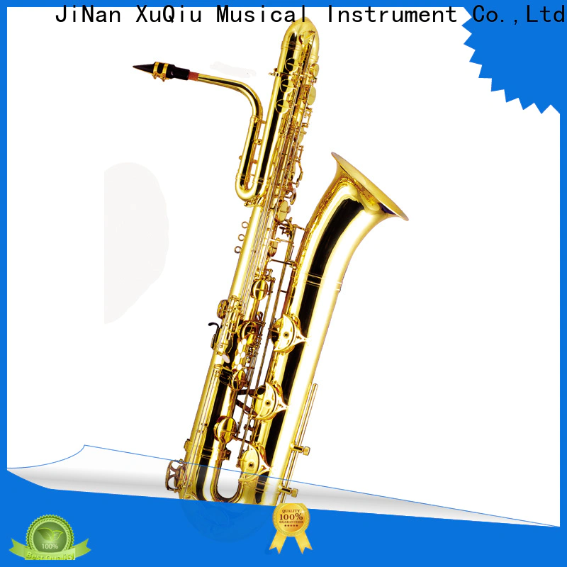 XuQiu high-quality bass saxophone price supply for concert