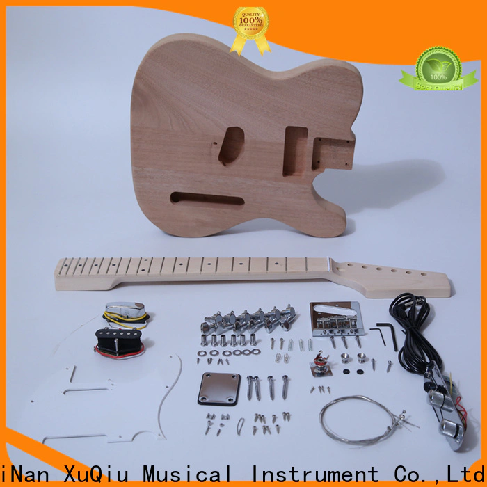 XuQiu unfinished guitar body and neck kits suppliers for kids