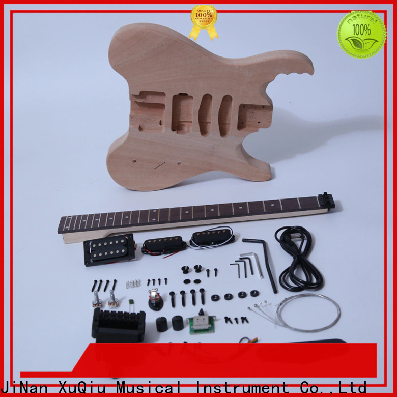 XuQiu high end electric guitar diy kit supply for concert