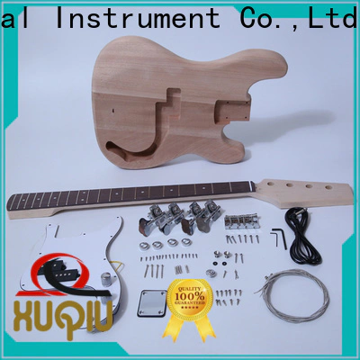 XuQiu hollow 5 string headless bass kit company for beginner