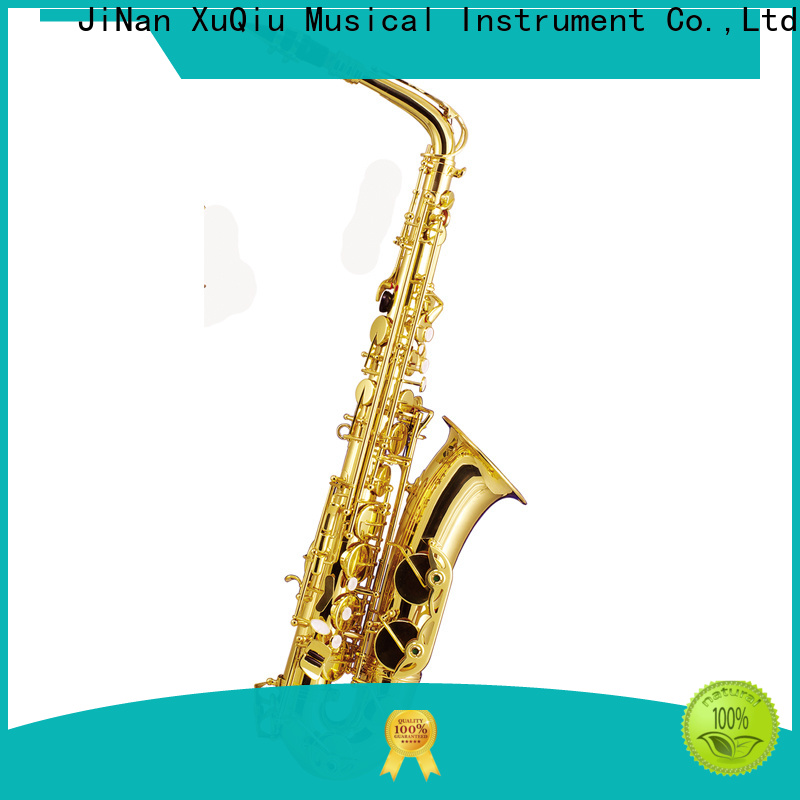 XuQiu standard alto saxophone instrument suppliers for concert