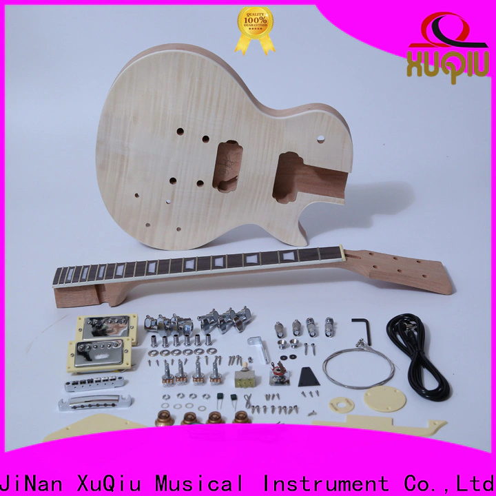 XuQiu custom hollow body guitar kits factory for concert