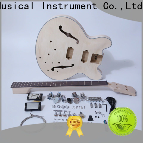 unfinished electric bass guitar starter kit snbk011 factory for kids
